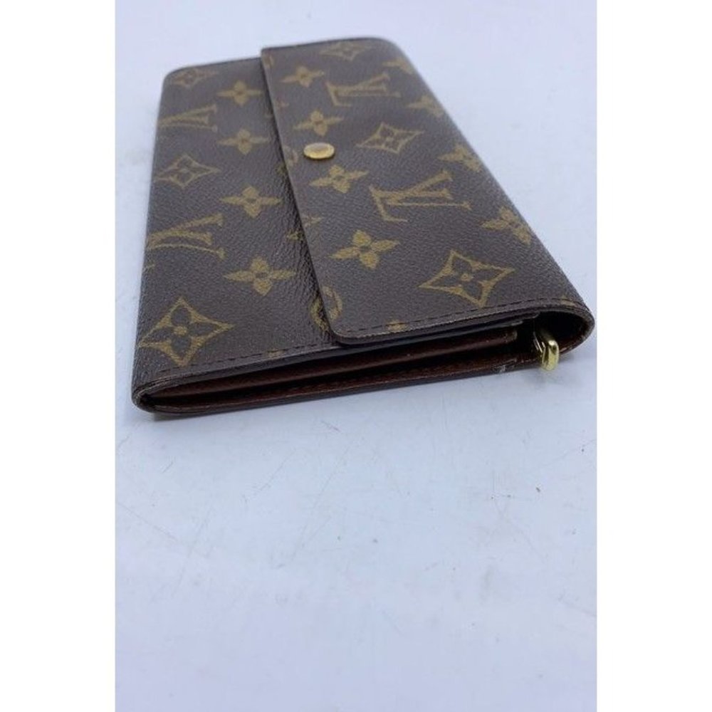 Louis Vuitton Brown Sarah Monogram Vintage Wallet - Picture 9 of 12